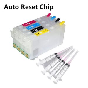 Cartucce Vuote T405XL Bk-c-m-y Ricaricabili con CHIP Autoresettanti per Epson…