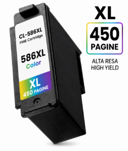 Cartuccia CL-586XL nero