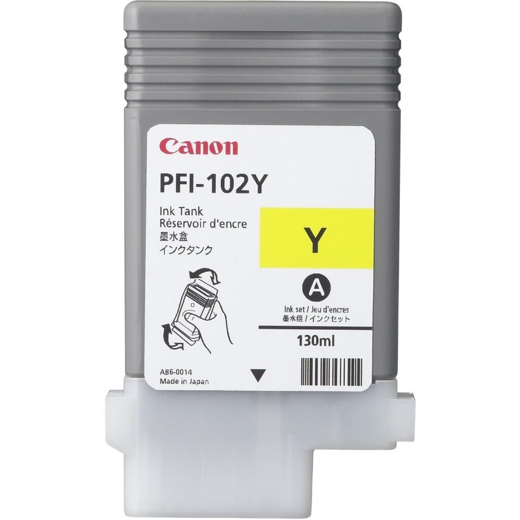 Cartuccia PFI-102Y giallo