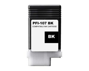 Cartuccia PFI-107BK nero