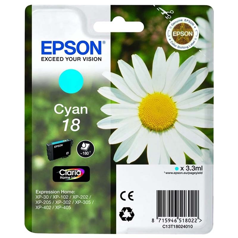 Cartuccia T1802 ciano