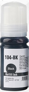 Inchiostro T104BK nero compatibile