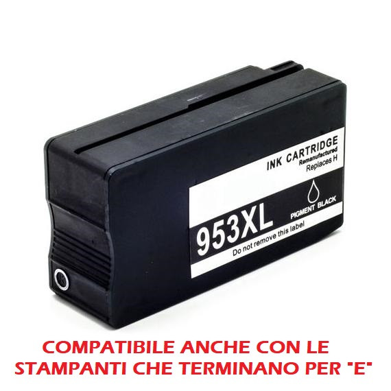 Cartuccia 953XL nero compatibile EE