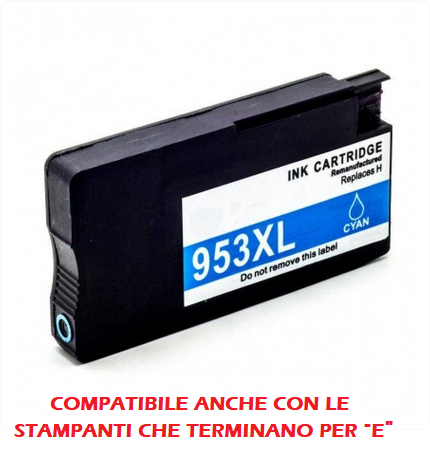 Cartuccia 953XL ciano compatibile EE