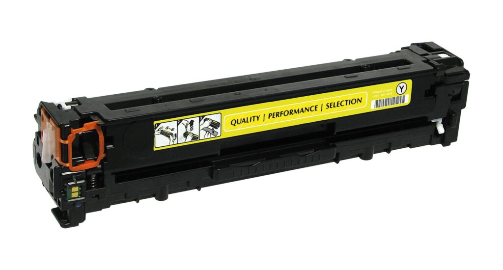 Toner CB542A giallo compatibile