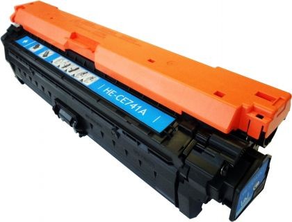 Toner CE741A ciano compatibile