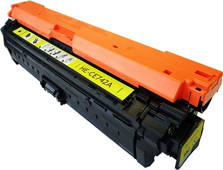 Toner CE742A giallo compatibile ECO