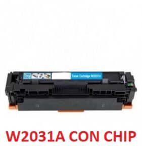 Toner W2031A ciano compatibile
