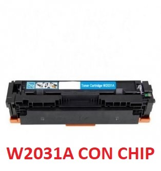 Toner W2031A ciano compatibile