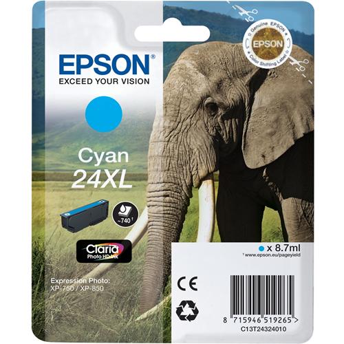 Cartuccia T2432 ciano