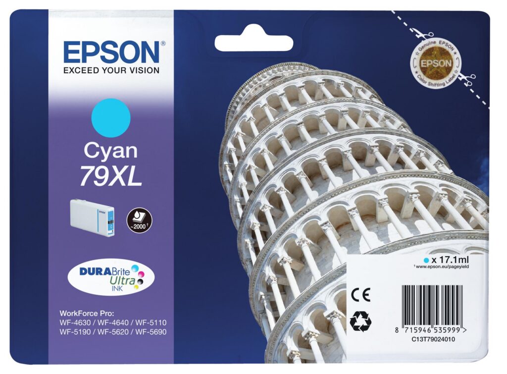 Cartuccia T7902 ciano originale