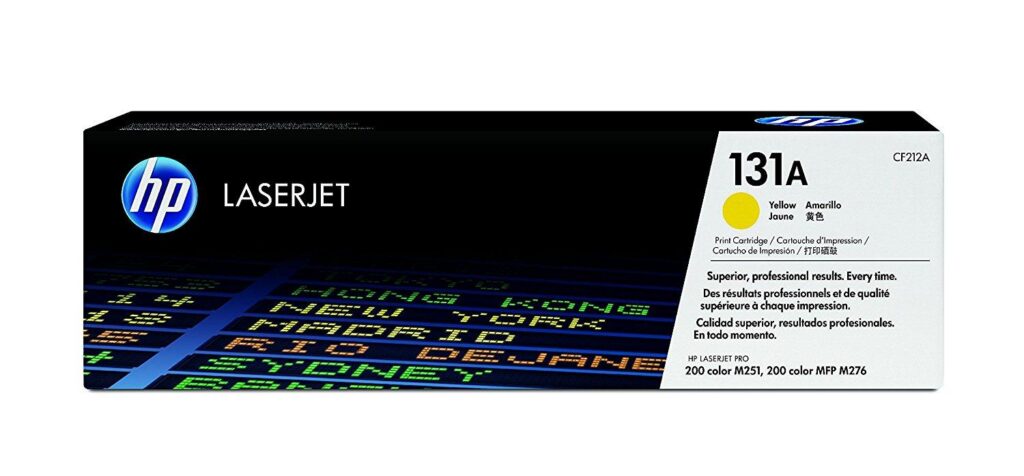 Toner CF212A giallo