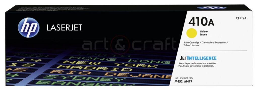 Toner CF412A giallo originale