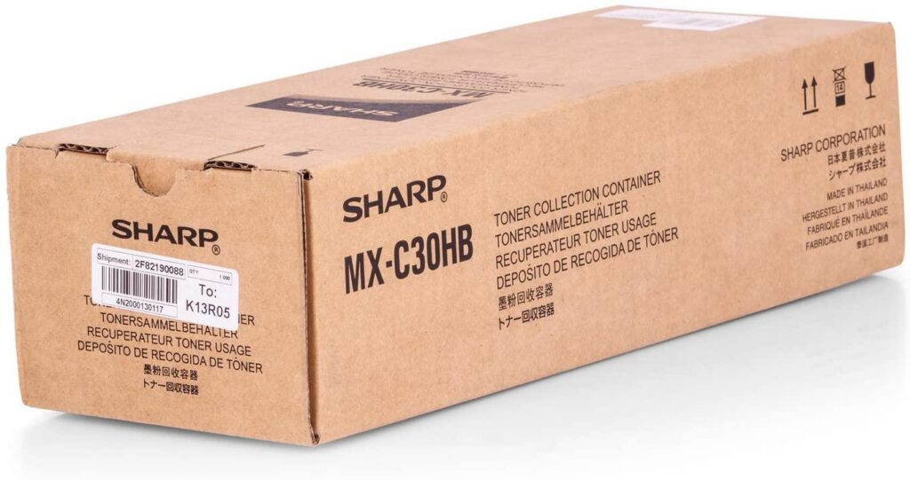 Vaschetta Recupero MX-C30HB Originale MXC30HB per Sharp MX-C250F MX-C300W MX-C303W…