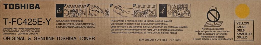 Toner T-FC425EY giallo