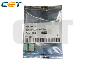 CET Drum Chip CMY compatibile per Konica Minolta Bizhub C220,C280,C360
